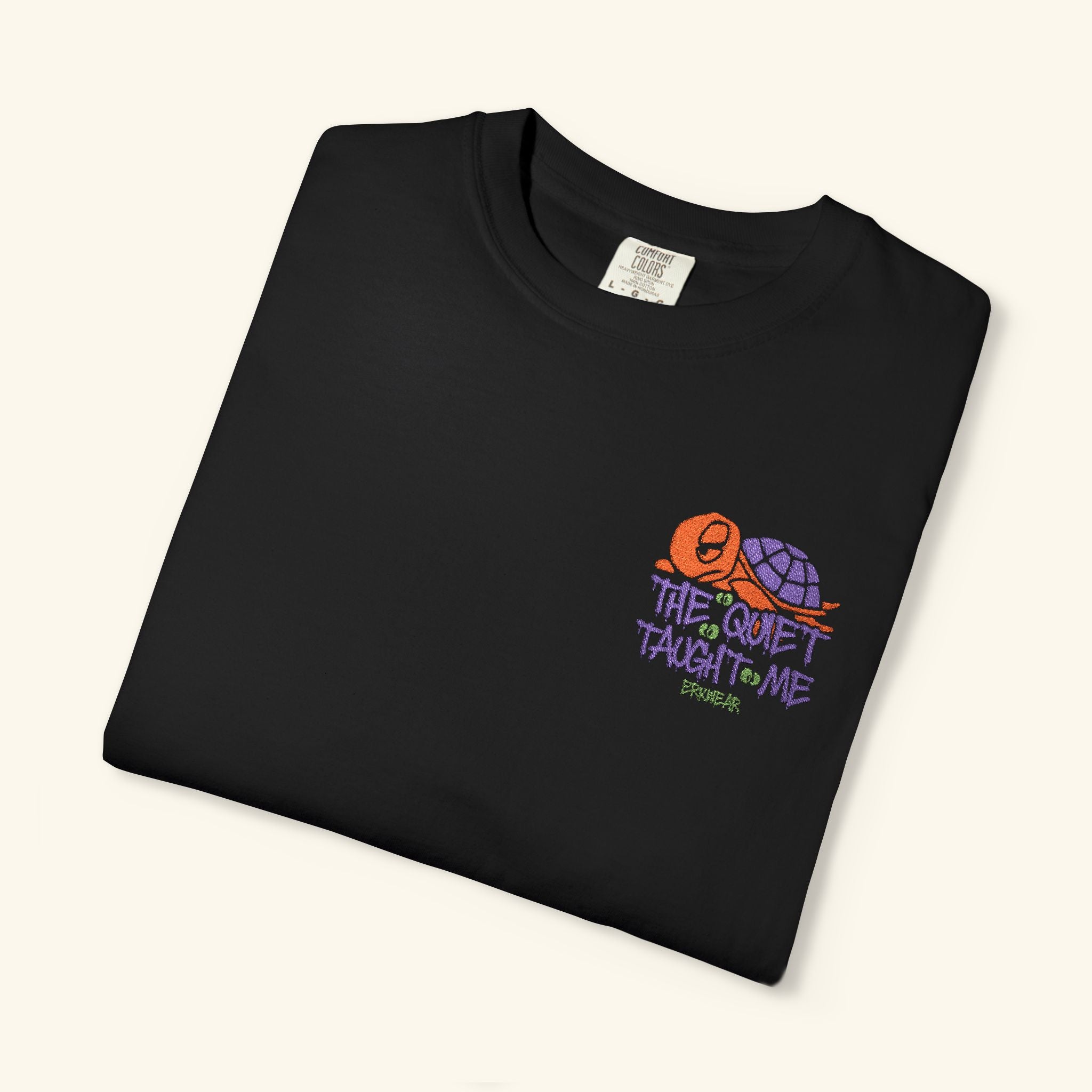 The Quiet Taught Me Pumpkinbog - Classic T-shirt - Black