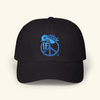 If Peace Ocean - Classic Dad Hat - Black