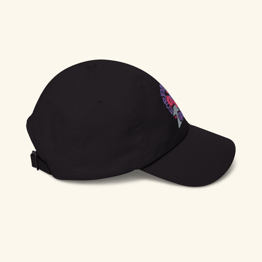 Forever Grateful Wildberry - Classic Dad Hat - Black