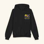 Enjoy Now - Worry Later Slowglow - Junior Trailblazer Hoodie - Black
