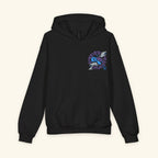 Forever Grateful Blurpleberry - Junior Trailblazer Hoodie - Black