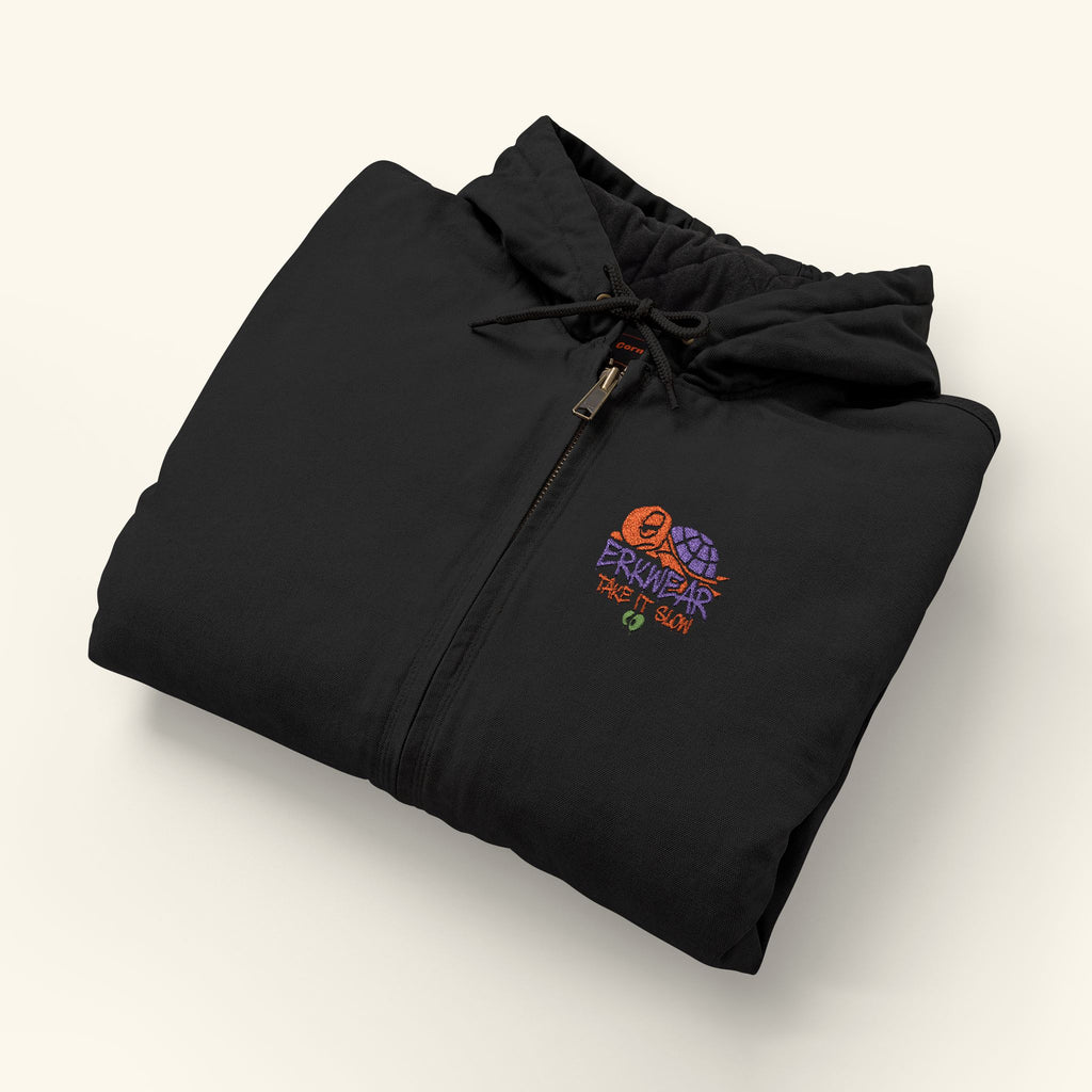 Erkwear Pumpkinbog - Slowpoke Hooded Shell - Black