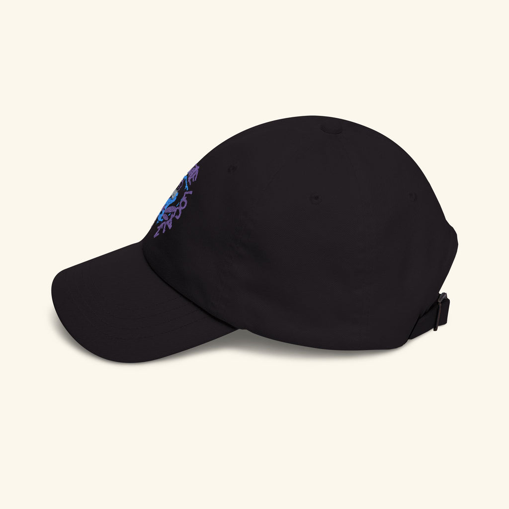Respect The Localz Blurpleberry - Classic Dad Hat - Black