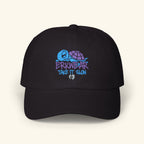 Erkwear Blurpleberry - Classic Dad Hat - Black
