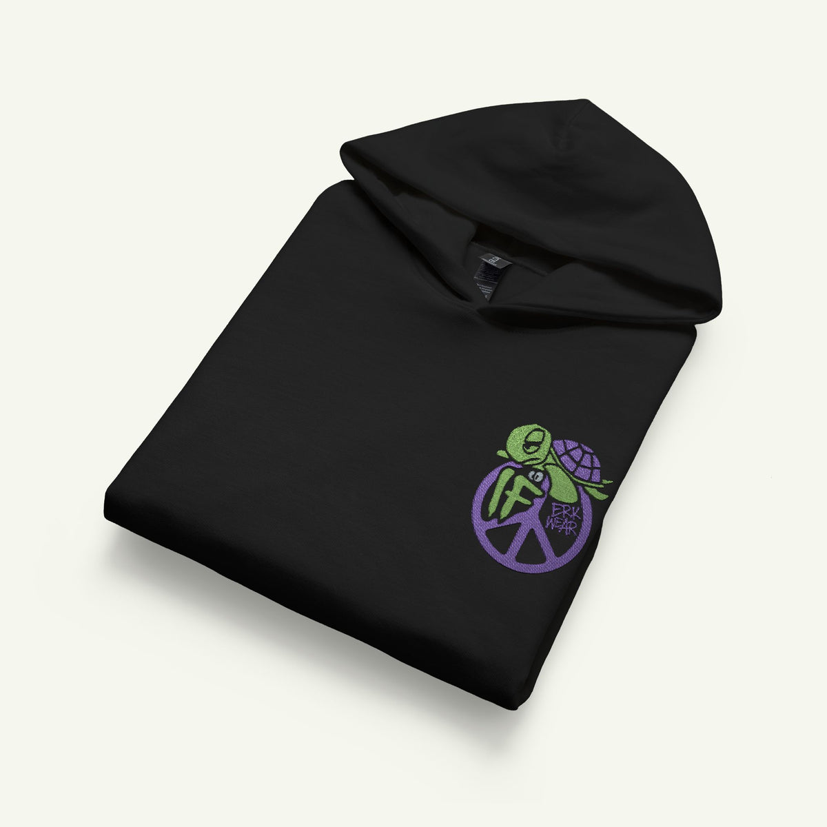 If. - Embroidered - Junior Trailblazer Hoodie - Turtleberry/Black