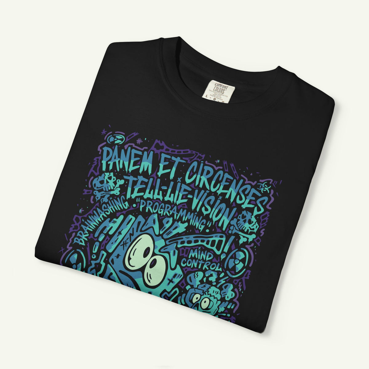 Bread & Circus - Ocean - Graphic T-Shirt - Black