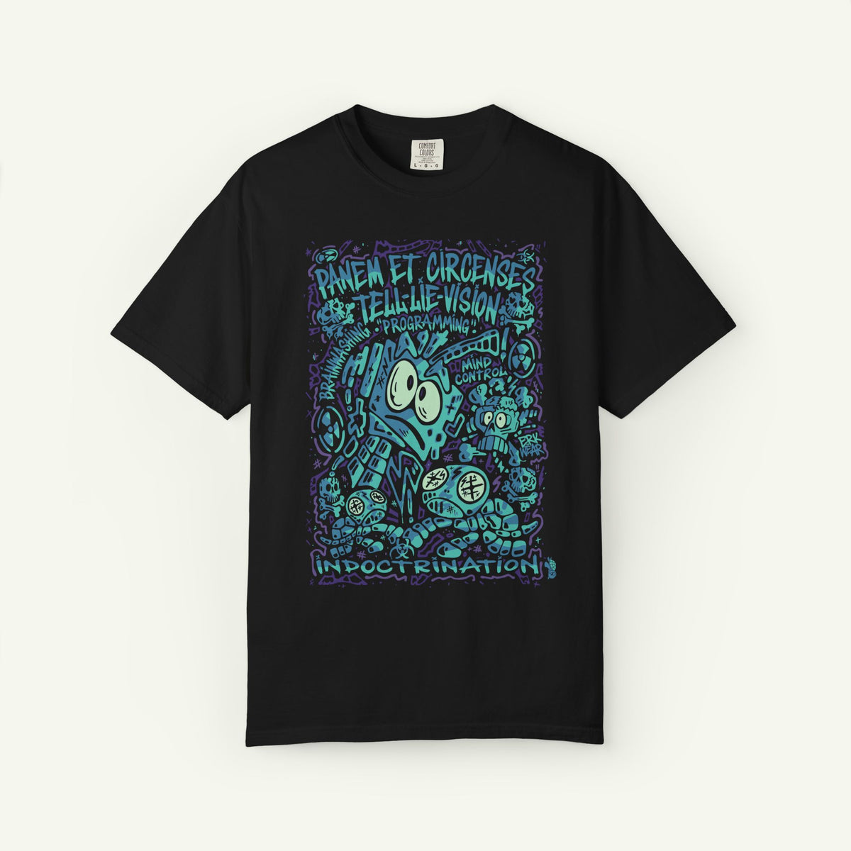 Bread & Circus - Ocean - Graphic T-Shirt - Black