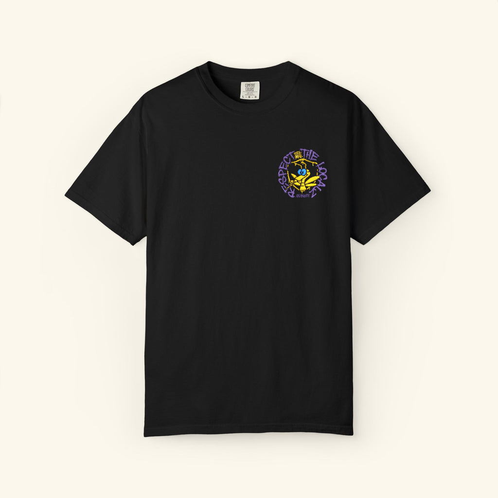 Respect The Localz Slowglow - Classic T-shirt - Black