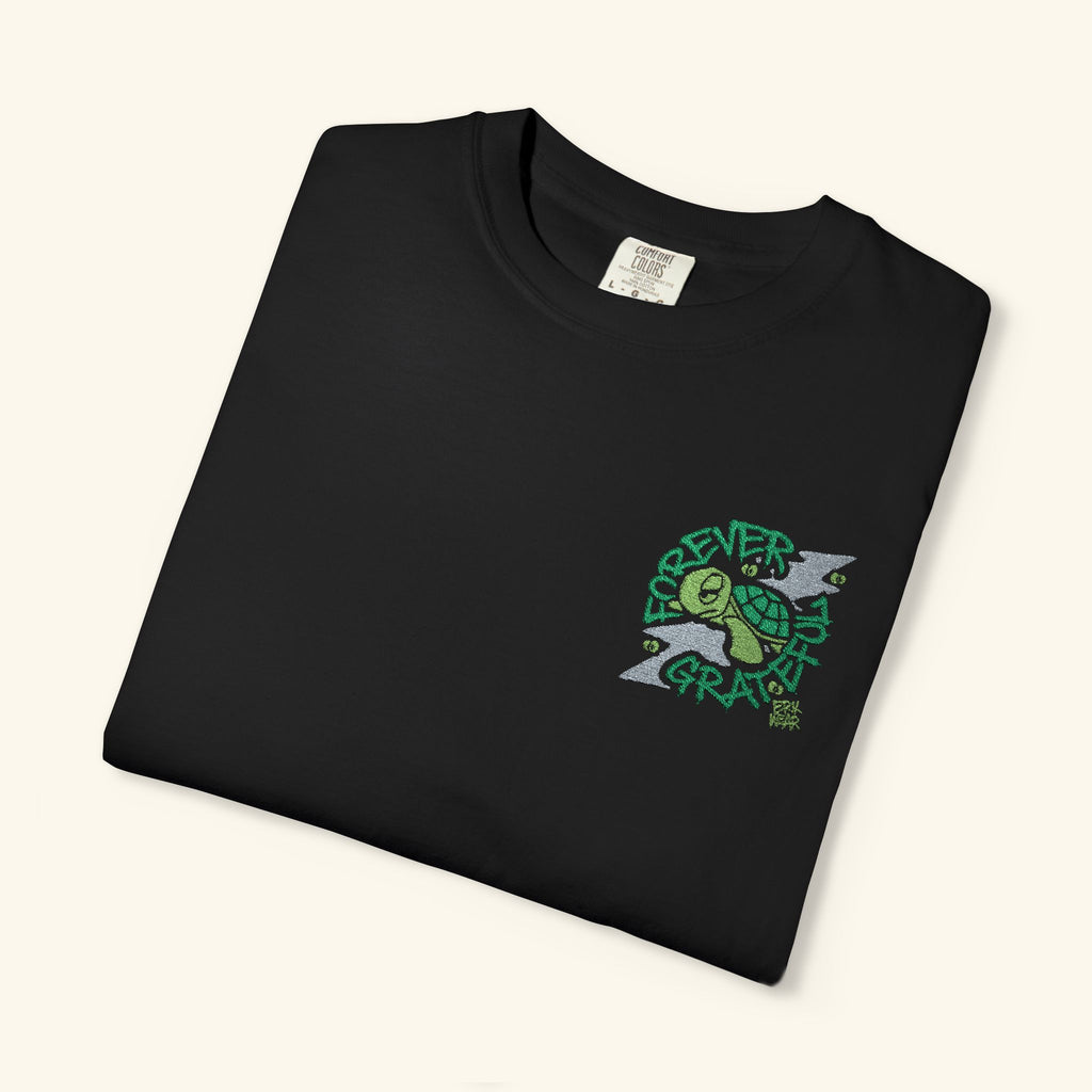 Forever Grateful Evergreen - Classic T-shirt - Black