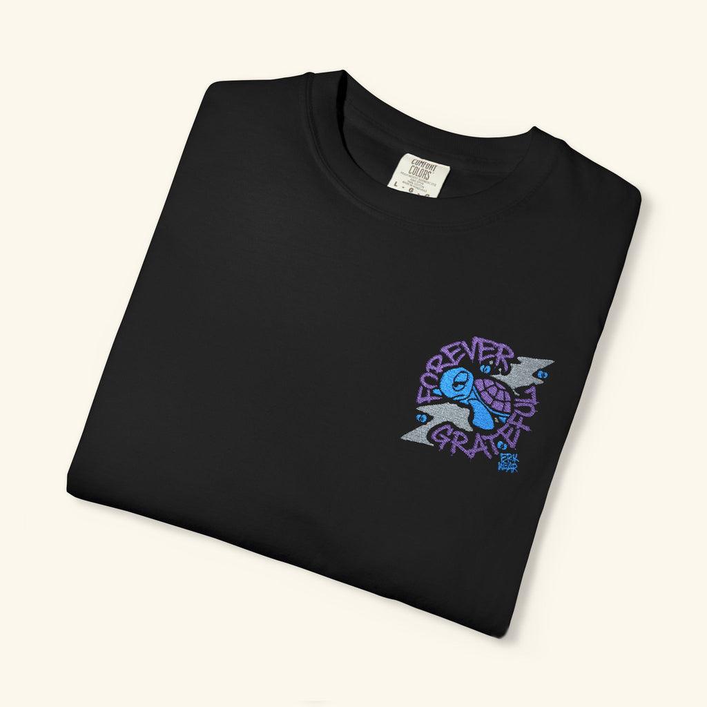 Forever Grateful Blurpleberry - Classic T-shirt - Black