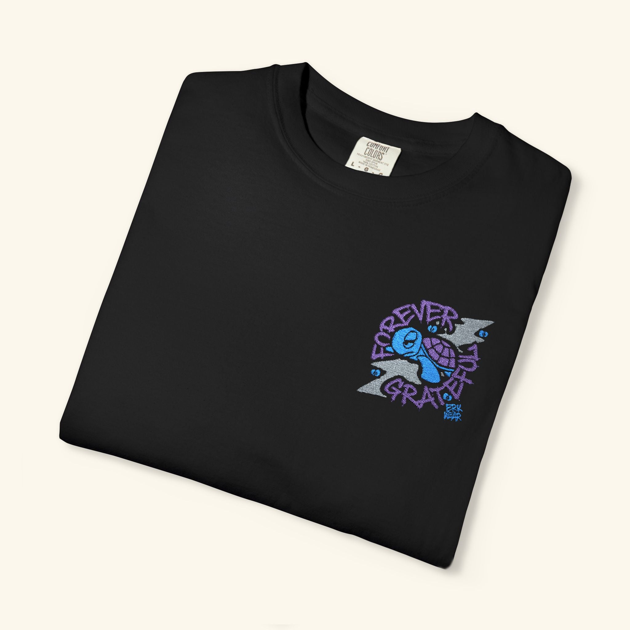 Forever Grateful Blurpleberry - Classic T-shirt - Black