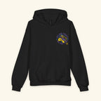 Let Your Dreamz Be Bigger Than Your Fearz Slowglow - Junior Trailblazer Hoodie - Black