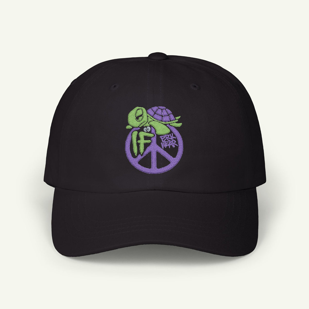 If. - Embroidered - Classic Dad Hat - Turtleberry/Black