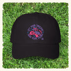 Let Your Dreamz Be Bigger Than Your Fearz Wildberry - Classic Dad Hat - Black