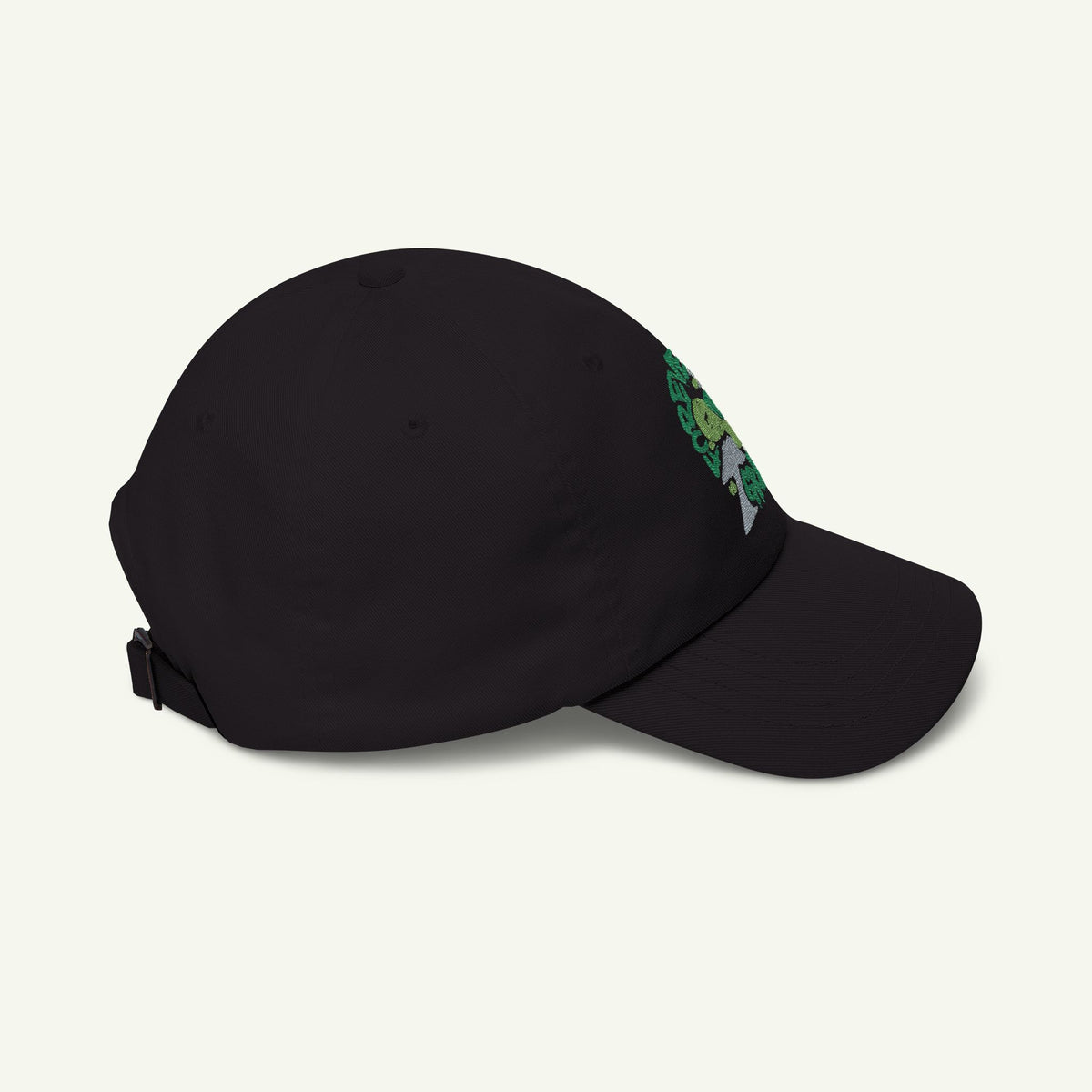 Forever Grateful - Embroidered - Classic Dad Hat - Evergreen/Black