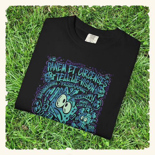 Bread & Circus Ocean - Graphic T-Shirt - Black