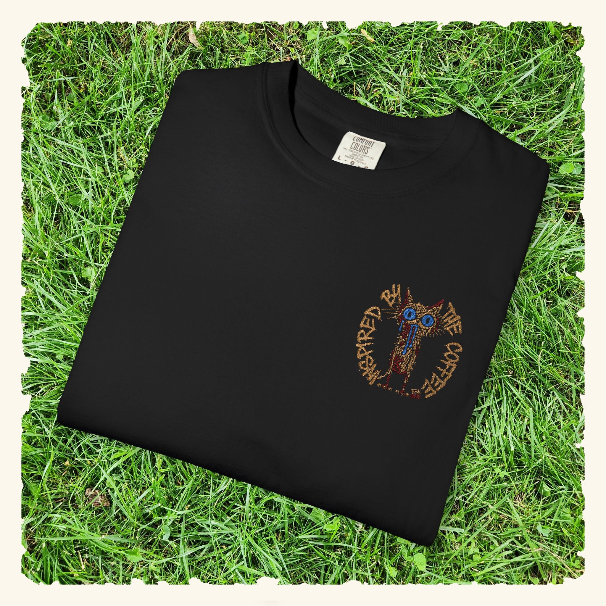 Inspired By The Coffee - Classic T-shirt - Black