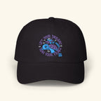 Let Your Dreamz Be Bigger Than Your Fearz Blurpleberry - Classic Dad Hat - Black