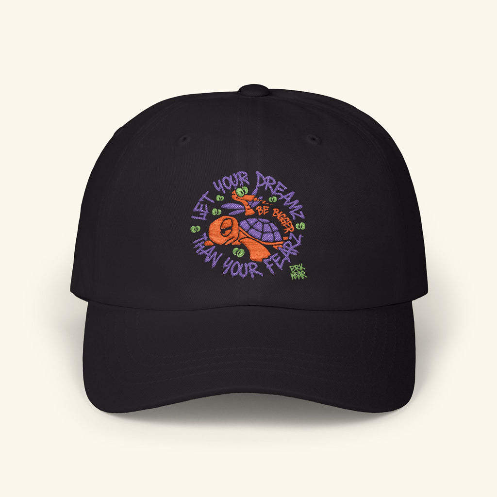 Let Your Dreamz Be Bigger Than Your Fearz Pumpkinbog - Classic Dad Hat - Black
