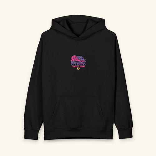 Bread & Circus Crimson - Graphic Hoodie - Black