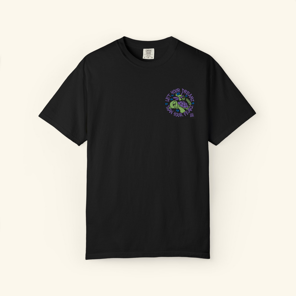 Let Your Dreamz Be Bigger Than Your Fearz Turtleberry - Classic T-shirt - Black