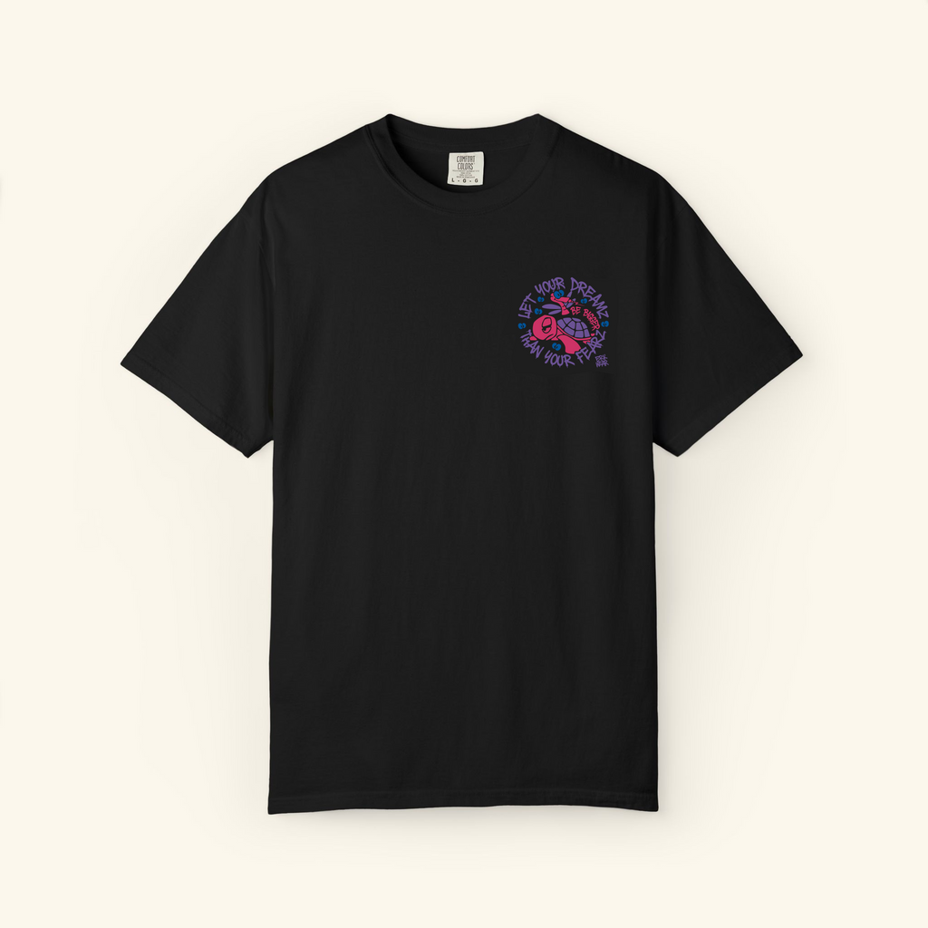 Let Your Dreamz Be Bigger Than Your Fearz Wildberry - Classic T-shirt - Black