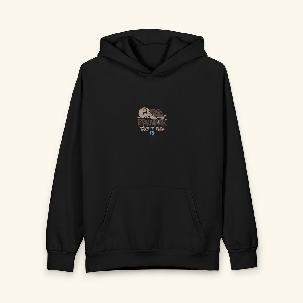 Inspired By The Coffee - Graphic Hoodie - Black