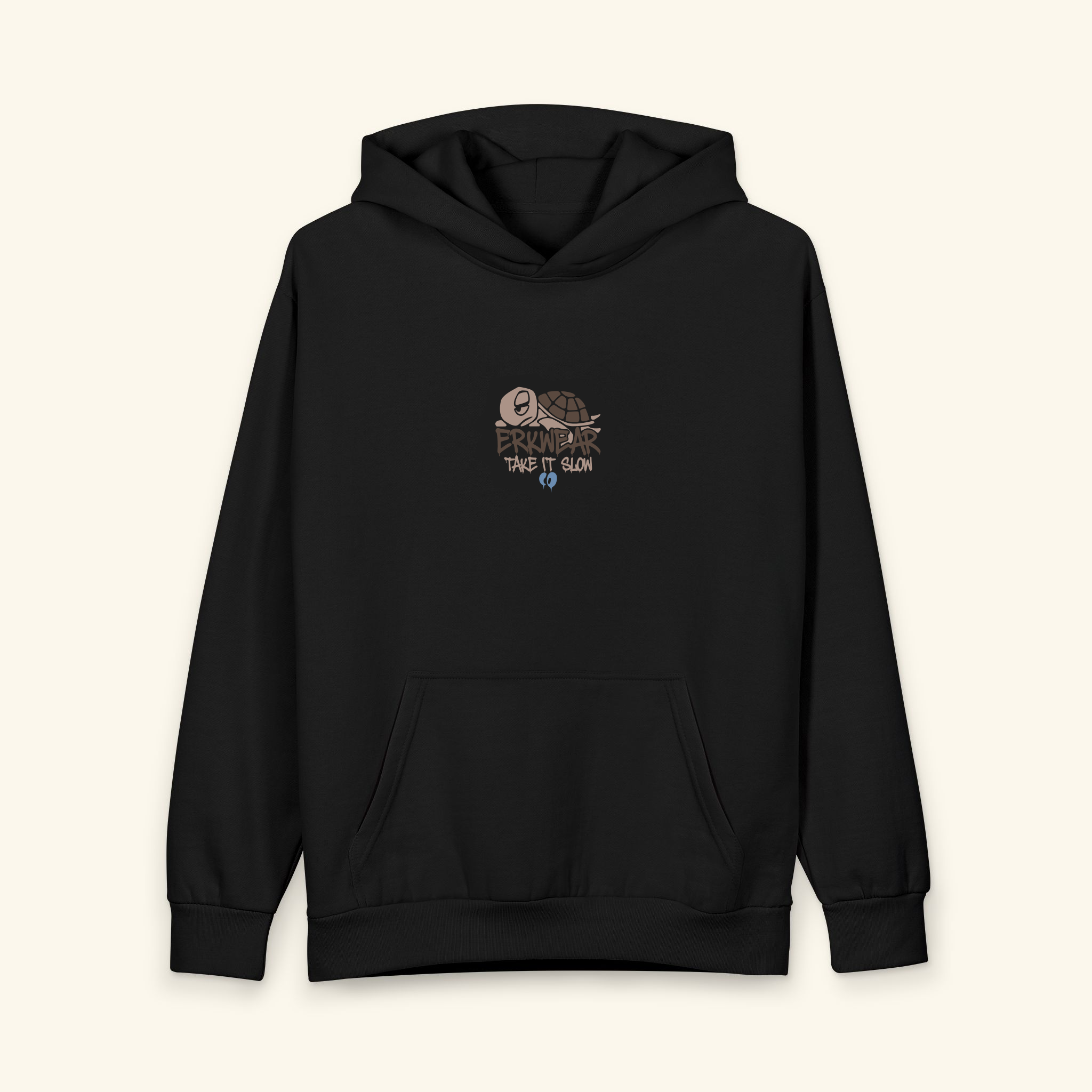 Inspired By The Coffee - Graphic Hoodie - Black