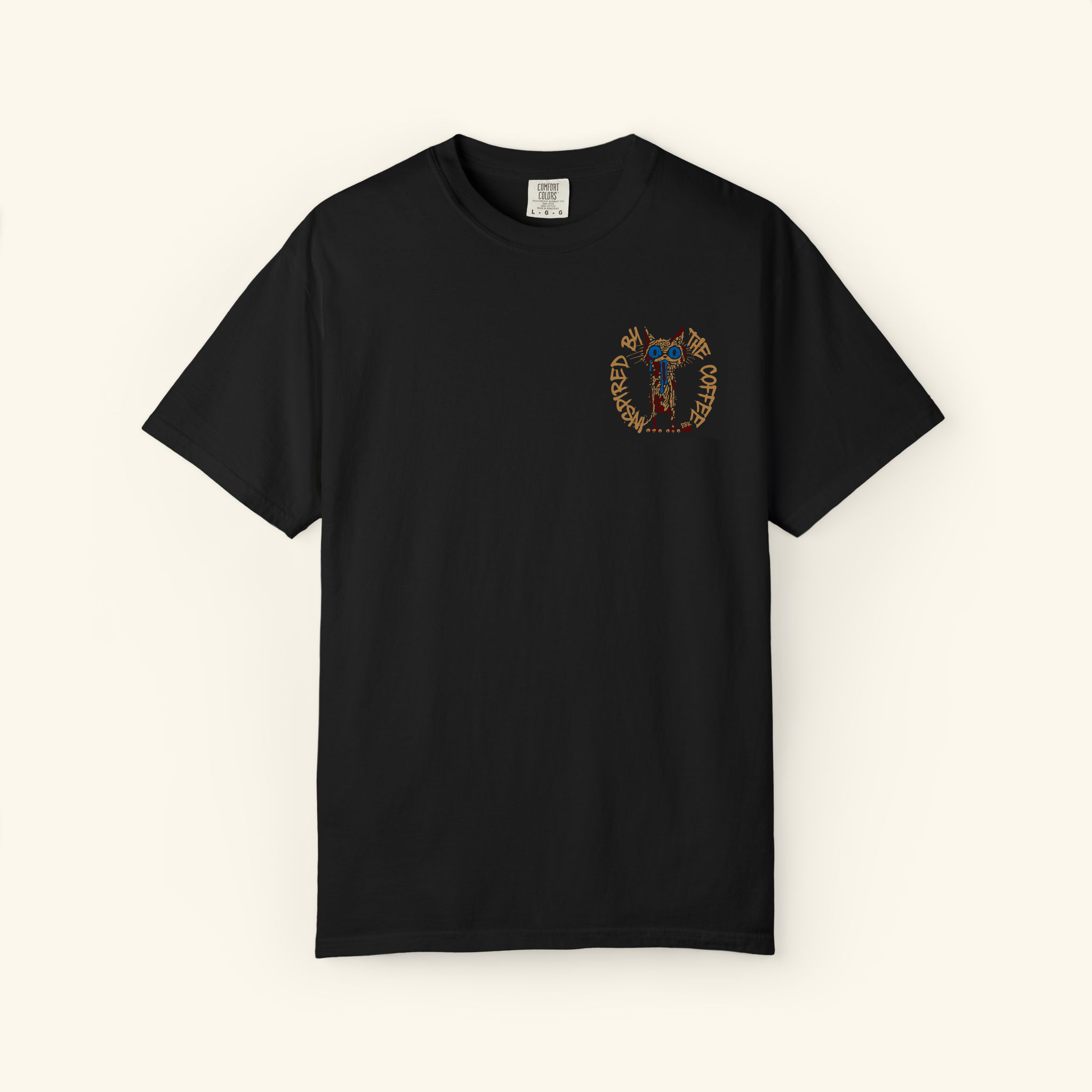 Inspired By The Coffee - Classic T-shirt - Black